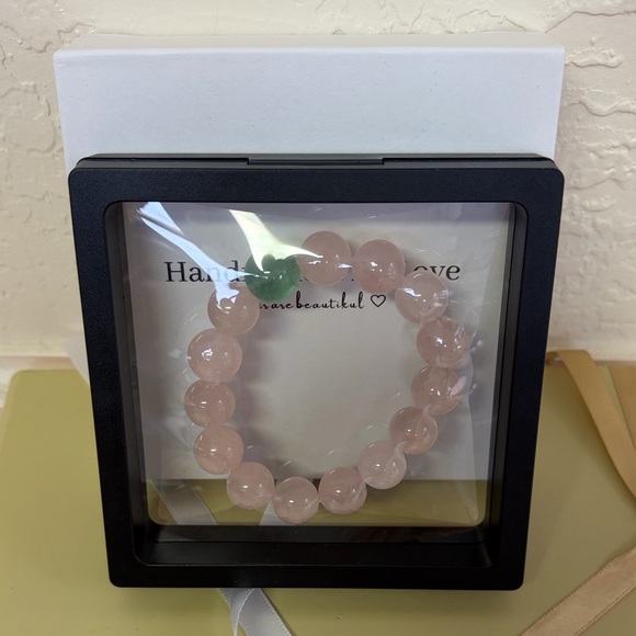 Jewelry - Rose Quarts Beaded Bracelet